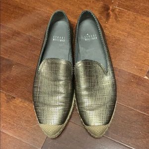 Stuart Weitzman  very chic leather wedges Loafers